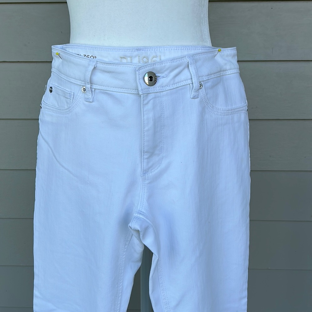 DL 1961 White Jeans